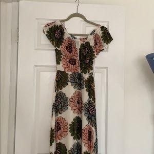 Loft Off-The-Shoulder Maxi Dress